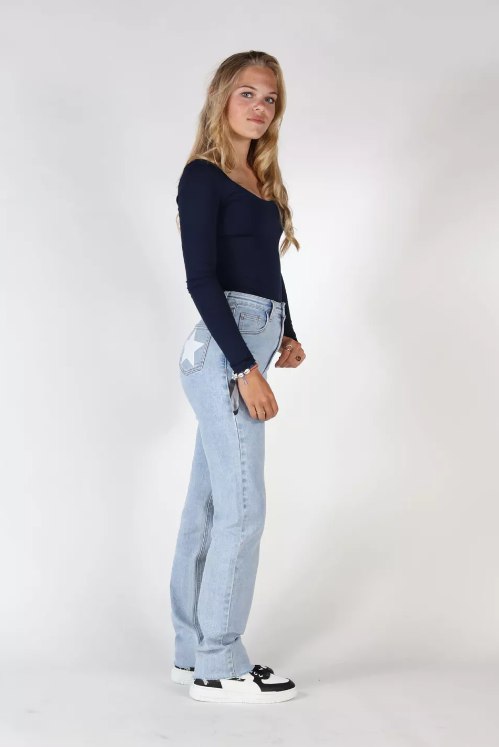 Classic High-Rise Star Jeans