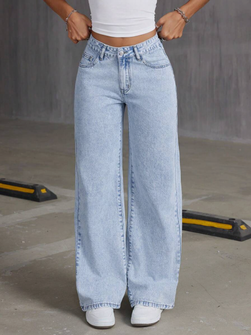Low Waist Bow Jeans