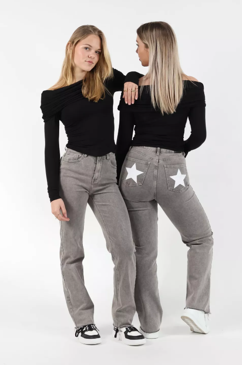 Classic High-Rise Star Jeans