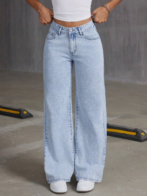 Low Waist Bow Jeans