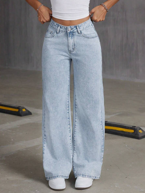 Low Waist Bow Jeans