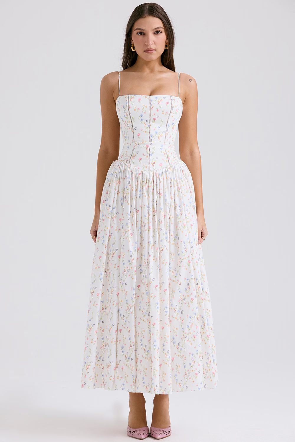Meadow Corset Maxi Dress